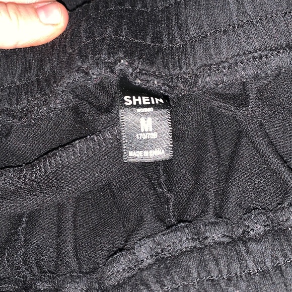 black shein tight joggers - Picture 3 of 3